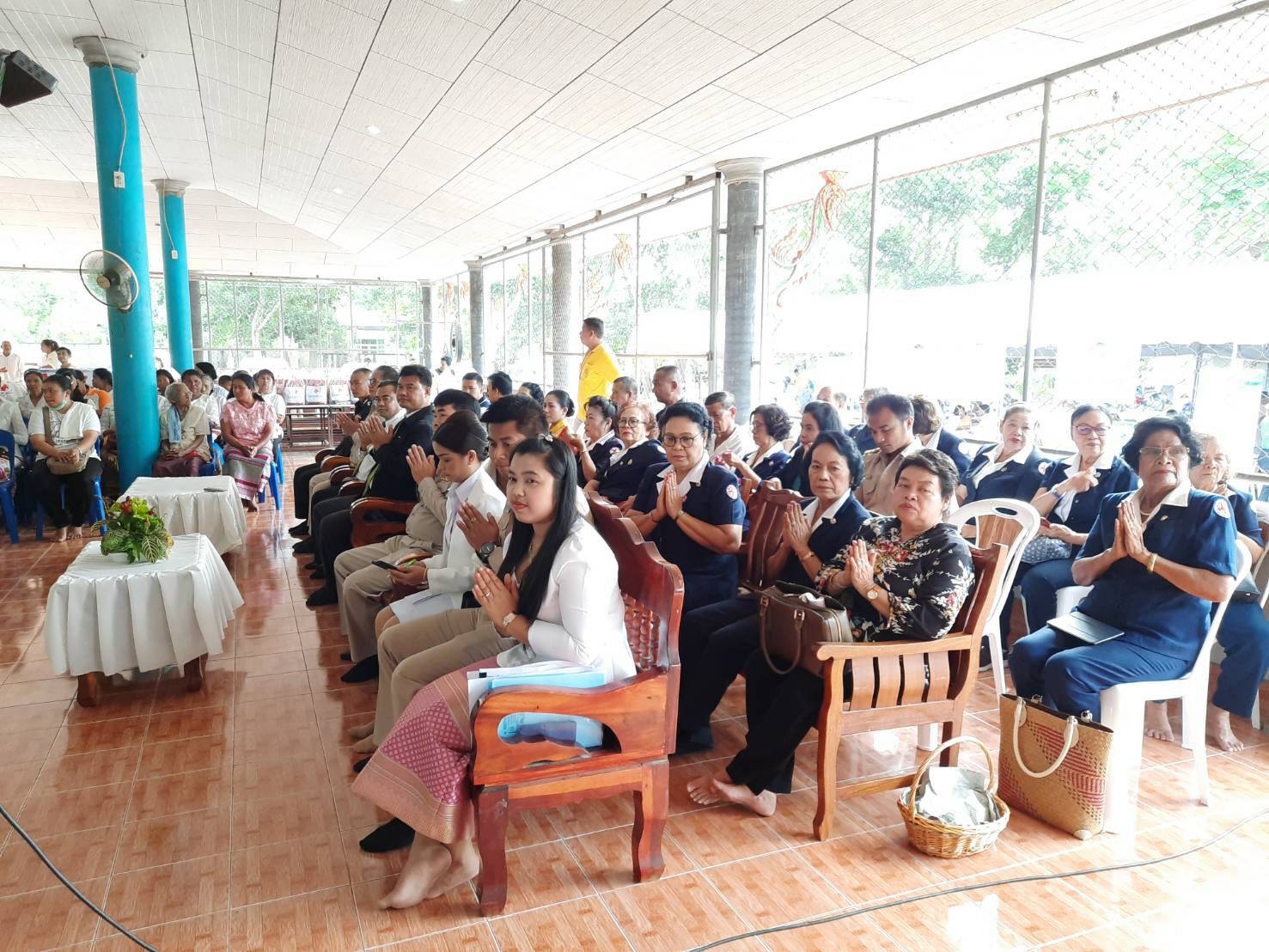 ﻿สำนักงานบังคับคดีจังหวัดนครศรีธรรมราช สาขาทุ่งสง เข้าร่วมโครงการ “อำเภอ...ยิ้มเคลื่อนที่”